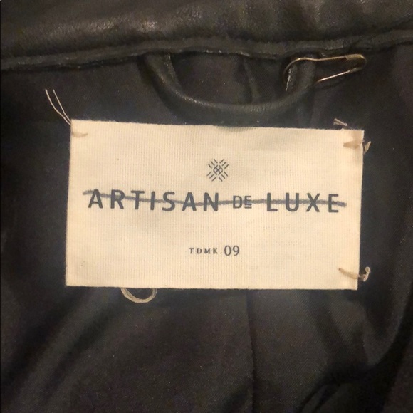 Anthropologie Artisan De Luxe Leather moto jacket - Picture 8 of 8